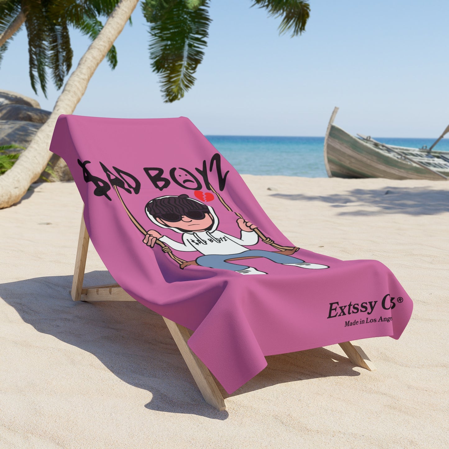 Sad Boyz Beach Towel