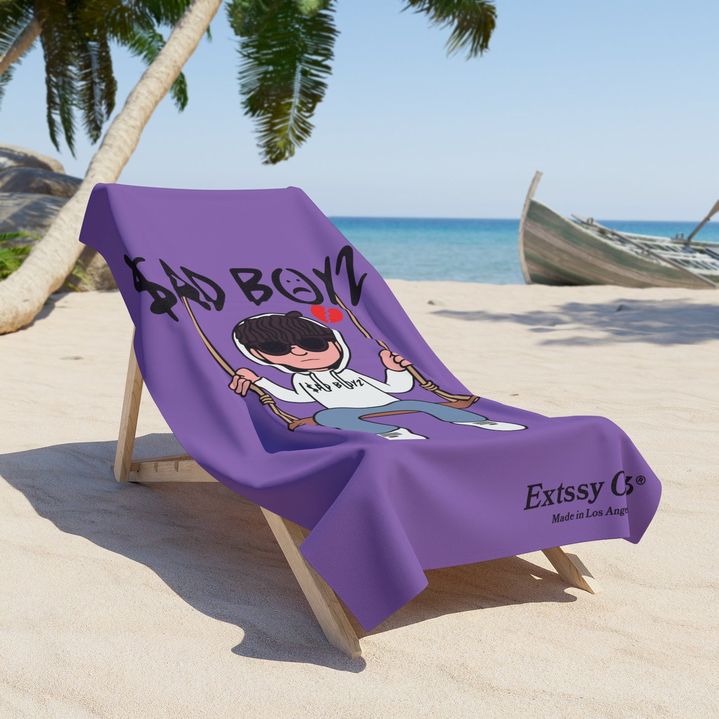 Sad Boyz Beach Towel