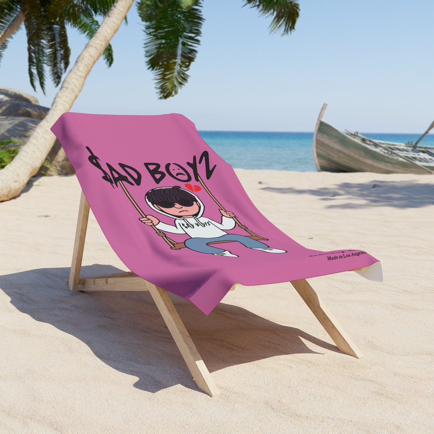 Sad Boyz Beach Towel