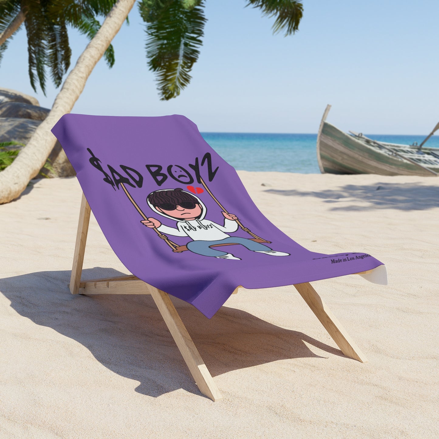 Sad Boyz Beach Towel