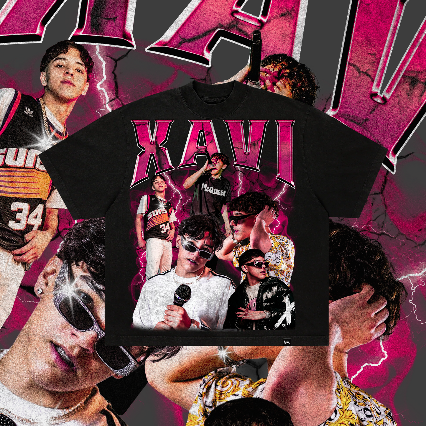 XAVI Pink Tee (LIMITED EDITION)